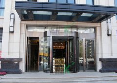 歐蘭凱盾旋轉門經典案例-沈陽華發首府